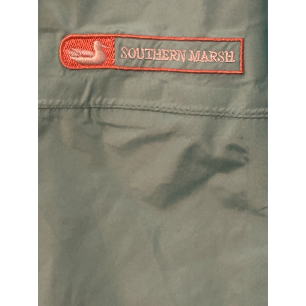 Southern Marsh Fieldtec Women's Full Zip Rain Wind Jacket L Packable Ocean Green - Picture 6 of 8